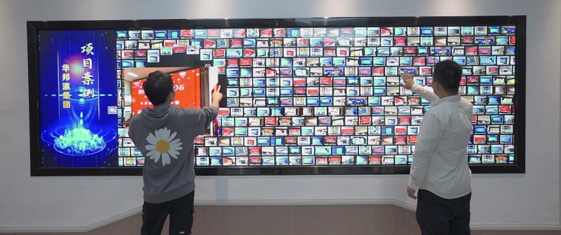 聚焦場(chǎng)景所需|華邦瀛觸摸拼接屏，開啟互動(dòng)新體驗(yàn)