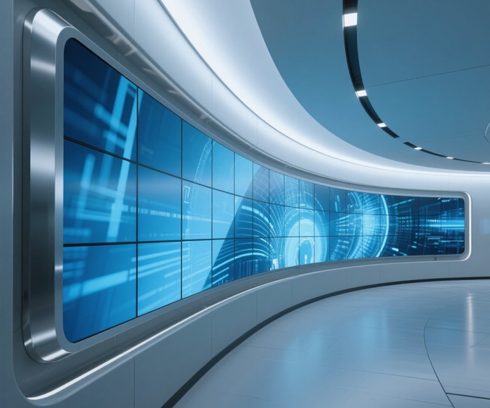 弧形液晶拼接屏價格怎么算？免費預(yù)算評估指南