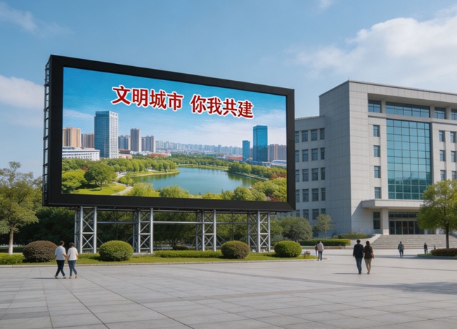 深圳福田某市政廣場(chǎng)戶(hù)外大屏項(xiàng)目.jpg