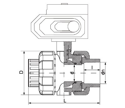 氣動、電動球閥（Q661F-10S、Q961F-10S)(圖2)
